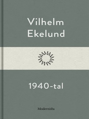 cover image of 1940-tal